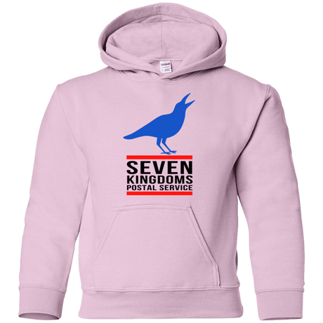 Sweatshirts Light Pink / YS Seven kingdoms postal service Youth Hoodie