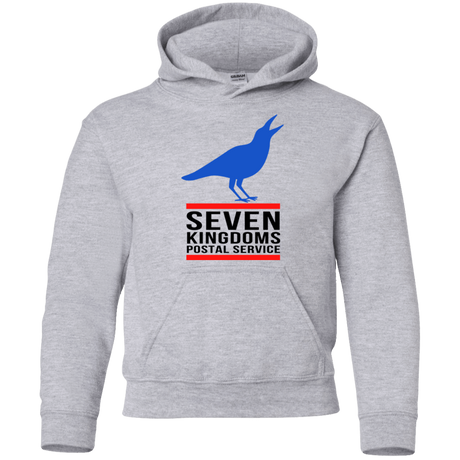 Sweatshirts Sport Grey / YS Seven kingdoms postal service Youth Hoodie