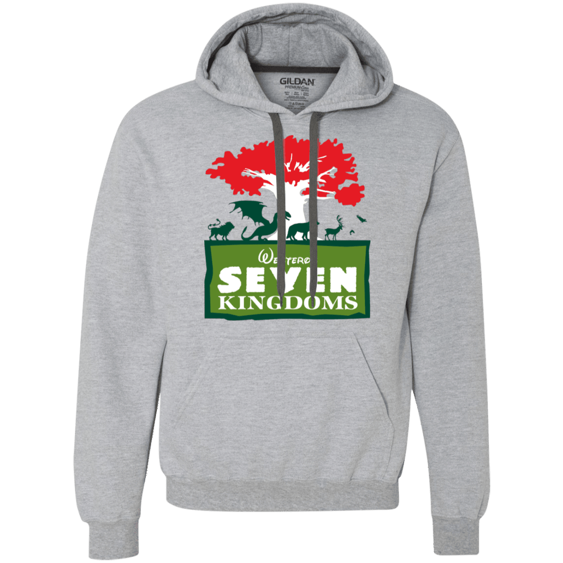 Sweatshirts Sport Grey / S Seven Kingdoms Premium Fleece Hoodie