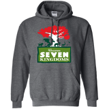 Sweatshirts Dark Heather / S Seven Kingdoms Pullover Hoodie