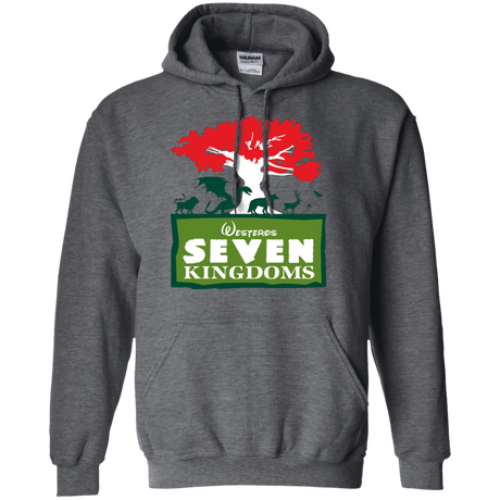 Sweatshirts Dark Heather / S Seven Kingdoms Pullover Hoodie