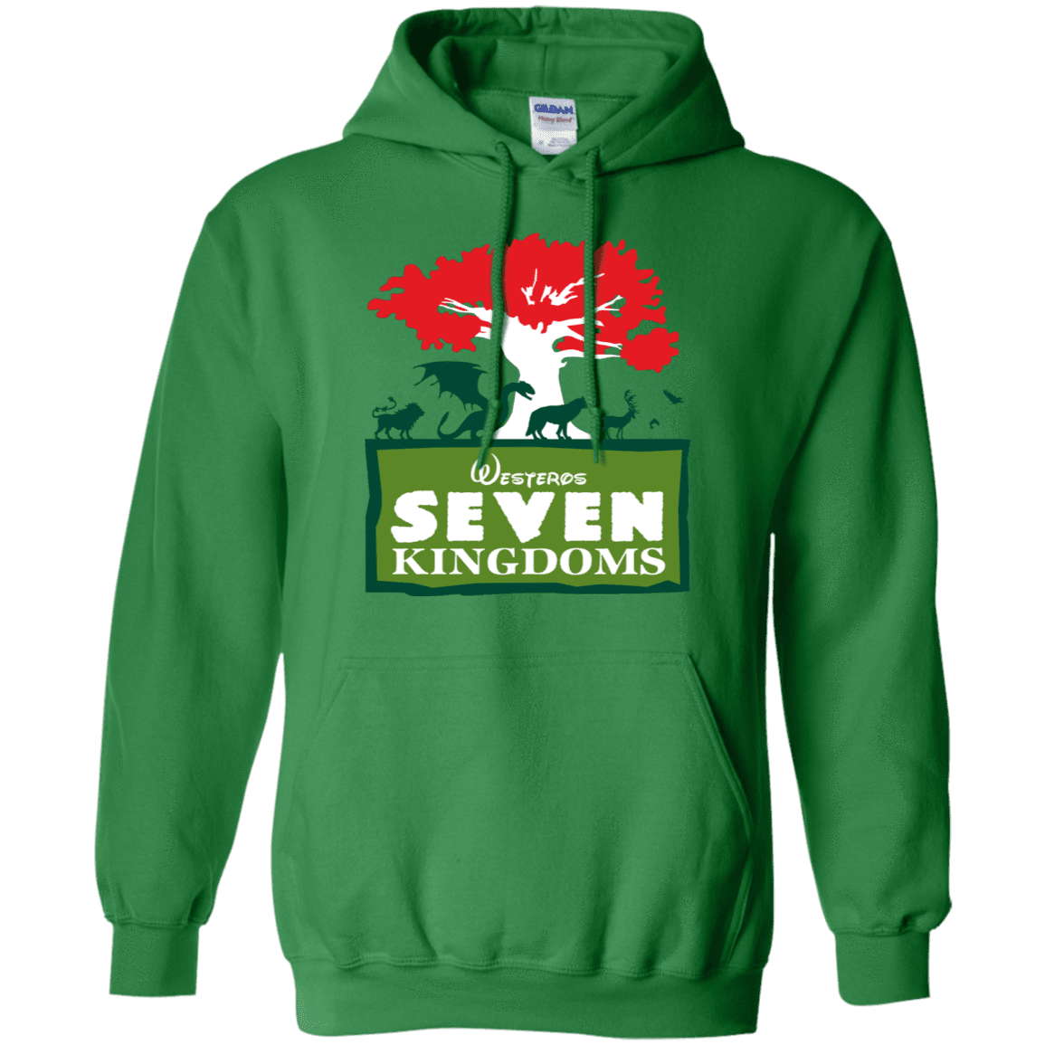 Sweatshirts Irish Green / S Seven Kingdoms Pullover Hoodie