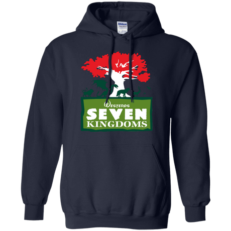 Sweatshirts Navy / S Seven Kingdoms Pullover Hoodie