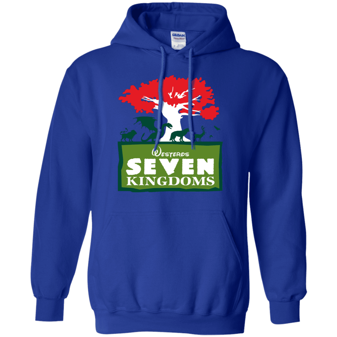 Sweatshirts Royal / S Seven Kingdoms Pullover Hoodie