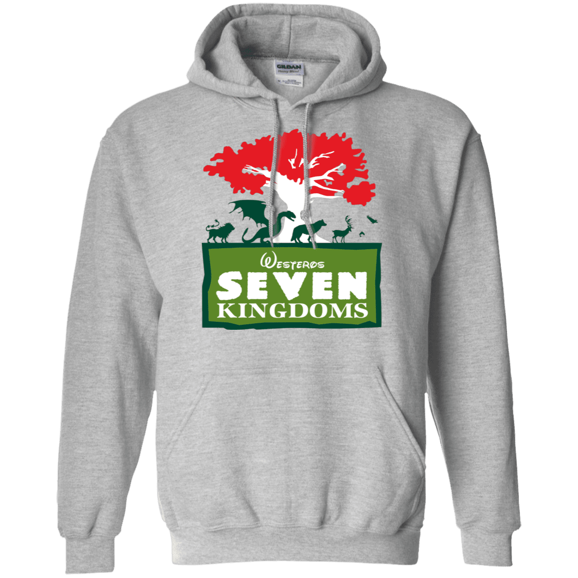 Sweatshirts Sport Grey / S Seven Kingdoms Pullover Hoodie