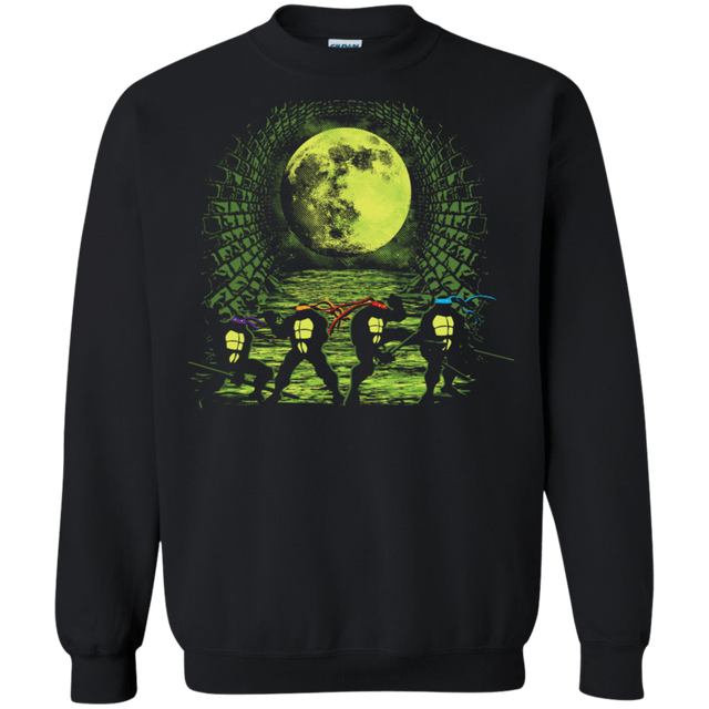 Sweatshirts Black / S Sewer Fighters Crewneck Sweatshirt