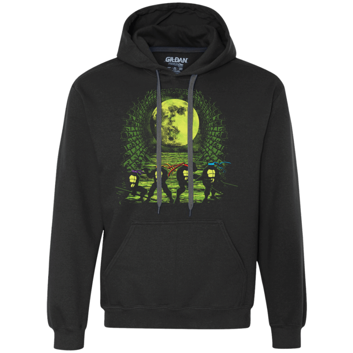 Sweatshirts Black / S Sewer Fighters Premium Fleece Hoodie