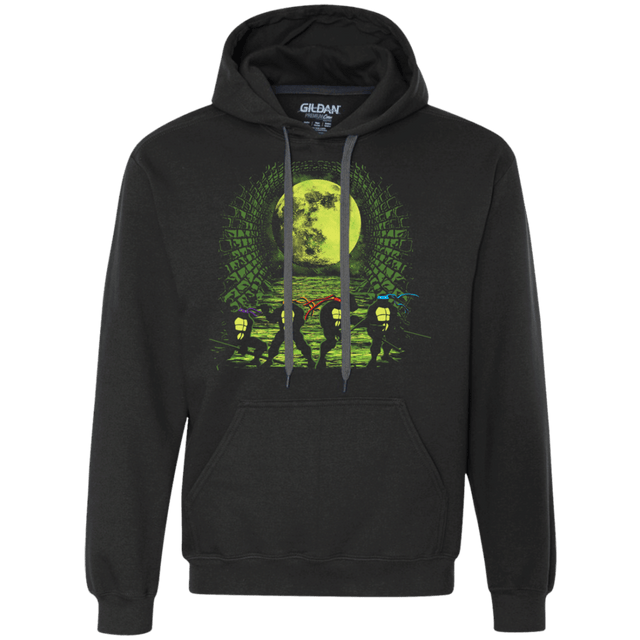 Sweatshirts Black / S Sewer Fighters Premium Fleece Hoodie