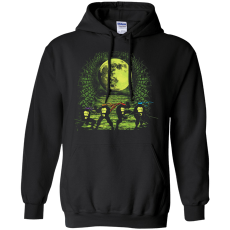 Sweatshirts Black / S Sewer Fighters Pullover Hoodie