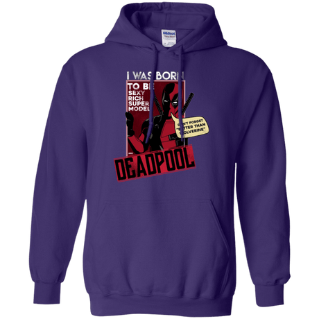 Sweatshirts Purple / S Sexy Rich Super Model Pullover Hoodie