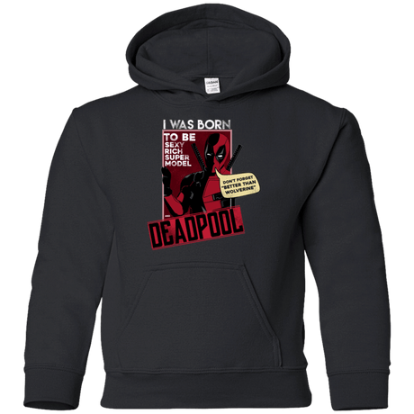 Sweatshirts Black / YS Sexy Rich Super Model Youth Hoodie