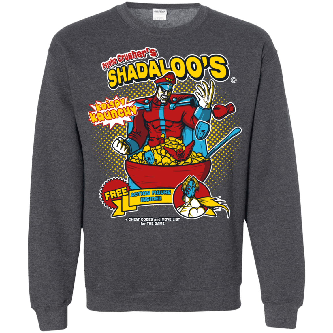 Sweatshirts Dark Heather / S Shadaloos Crewneck Sweatshirt
