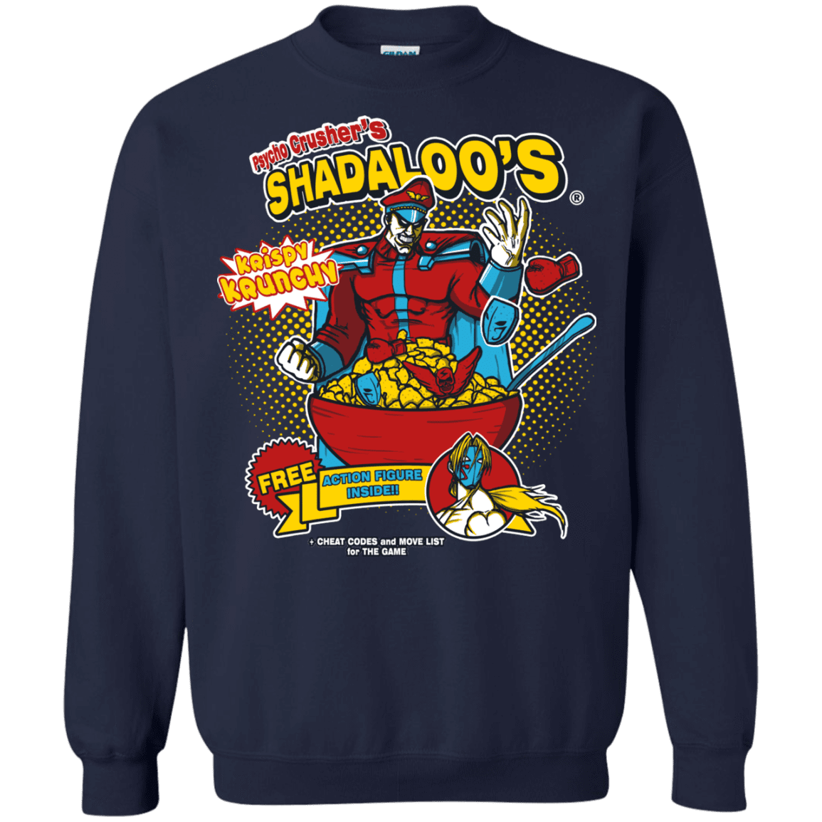 Sweatshirts Navy / S Shadaloos Crewneck Sweatshirt