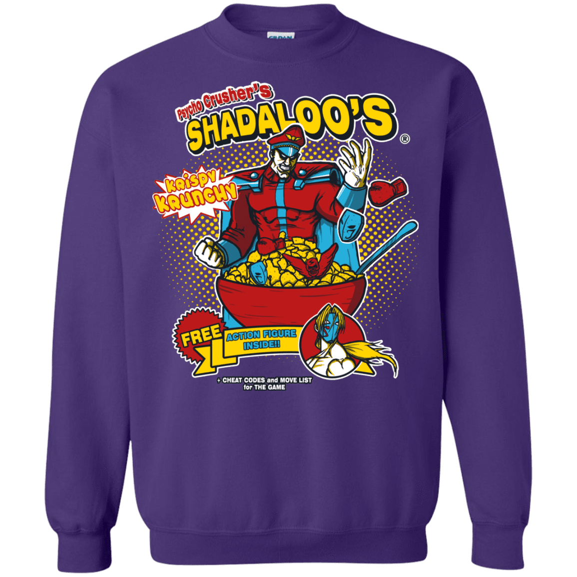 Sweatshirts Purple / S Shadaloos Crewneck Sweatshirt