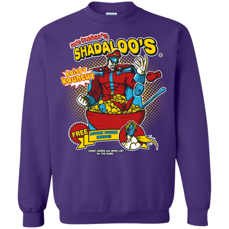 Sweatshirts Purple / S Shadaloos Crewneck Sweatshirt