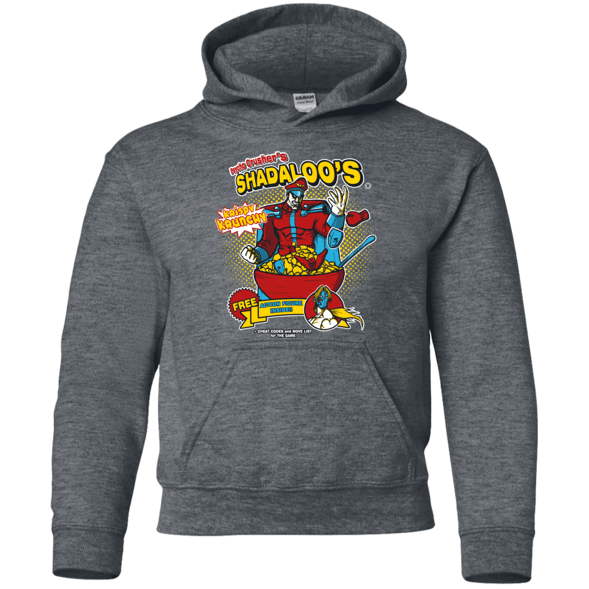 Sweatshirts Dark Heather / YS Shadaloos Youth Hoodie
