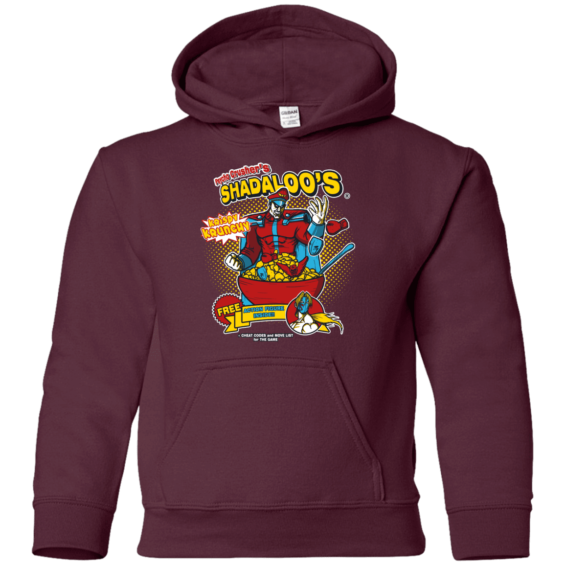 Sweatshirts Maroon / YS Shadaloos Youth Hoodie