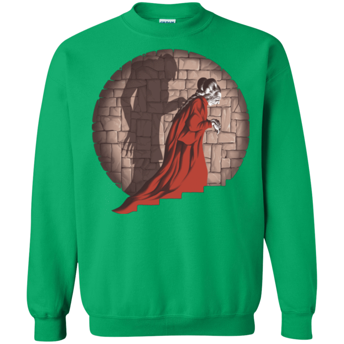 Sweatshirts Irish Green / Small Shadow Mismatch Crewneck Sweatshirt