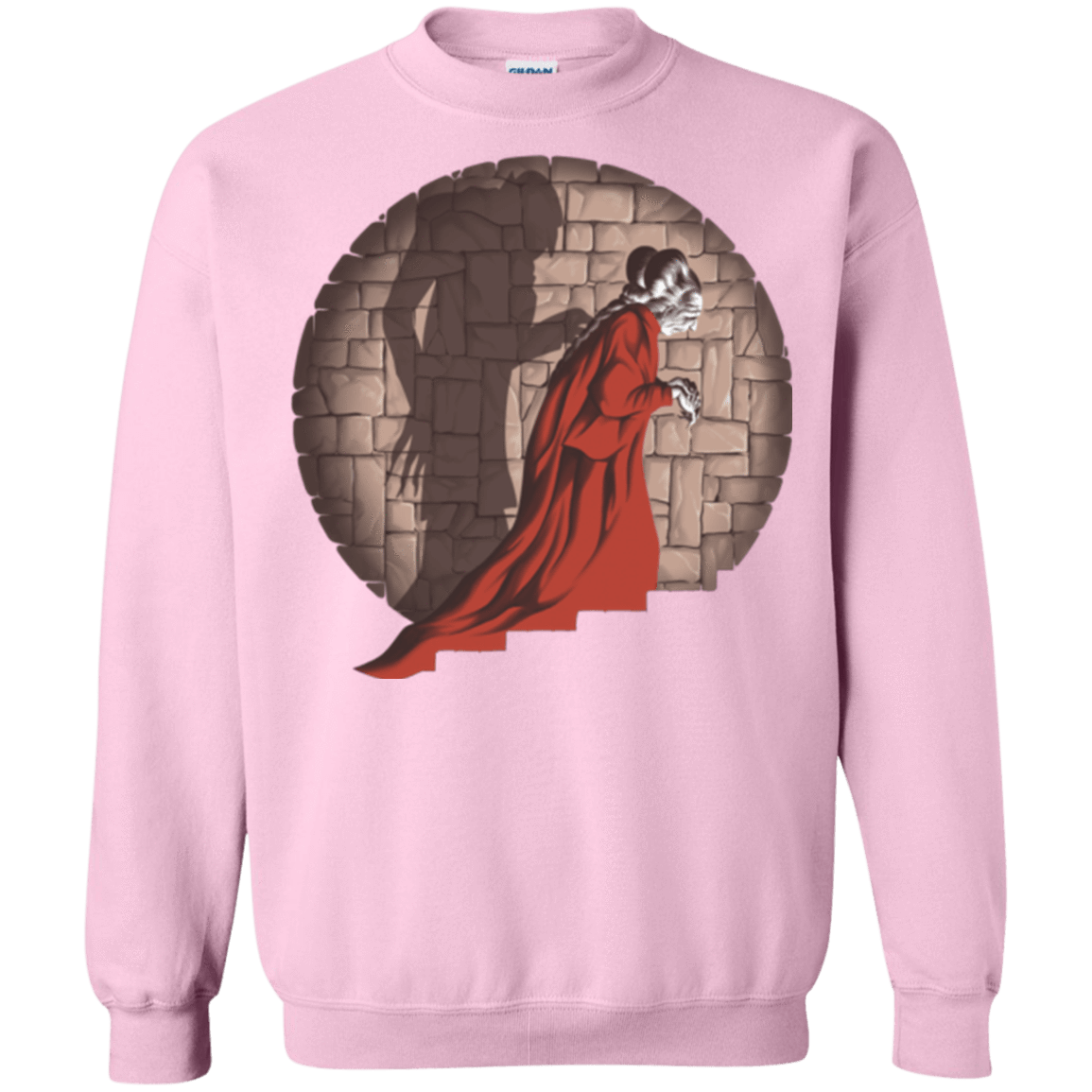 Sweatshirts Light Pink / Small Shadow Mismatch Crewneck Sweatshirt