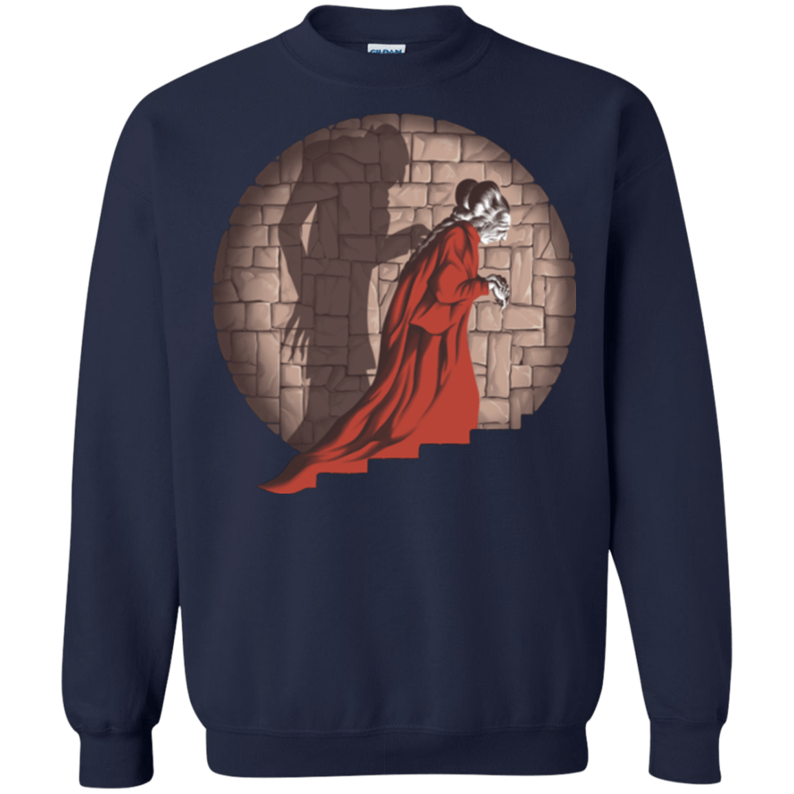 Sweatshirts Navy / Small Shadow Mismatch Crewneck Sweatshirt