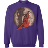 Sweatshirts Purple / Small Shadow Mismatch Crewneck Sweatshirt