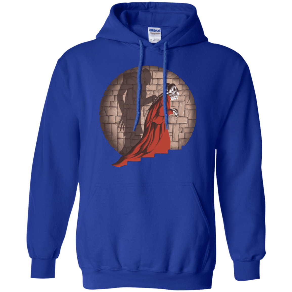 Sweatshirts Royal / Small Shadow Mismatch Pullover Hoodie