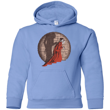 Sweatshirts Carolina Blue / YS Shadow Mismatch Youth Hoodie