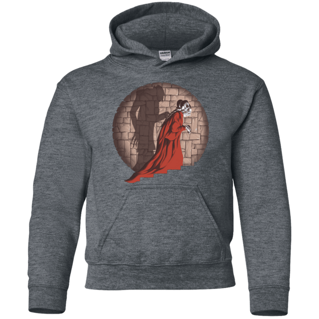 Sweatshirts Dark Heather / YS Shadow Mismatch Youth Hoodie