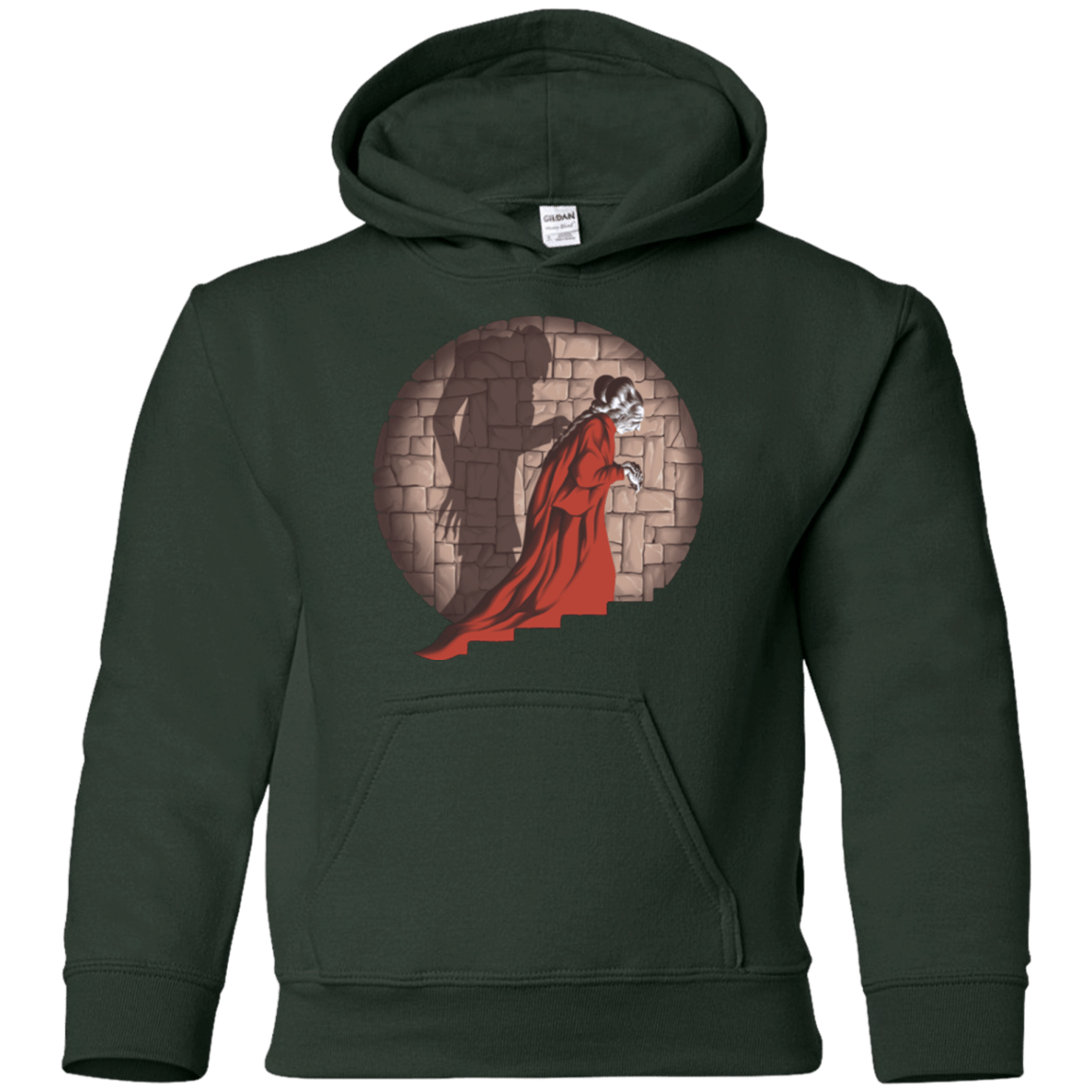 Sweatshirts Forest Green / YS Shadow Mismatch Youth Hoodie