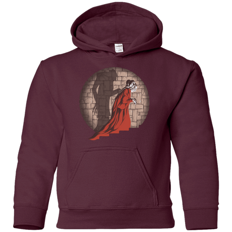 Sweatshirts Maroon / YS Shadow Mismatch Youth Hoodie