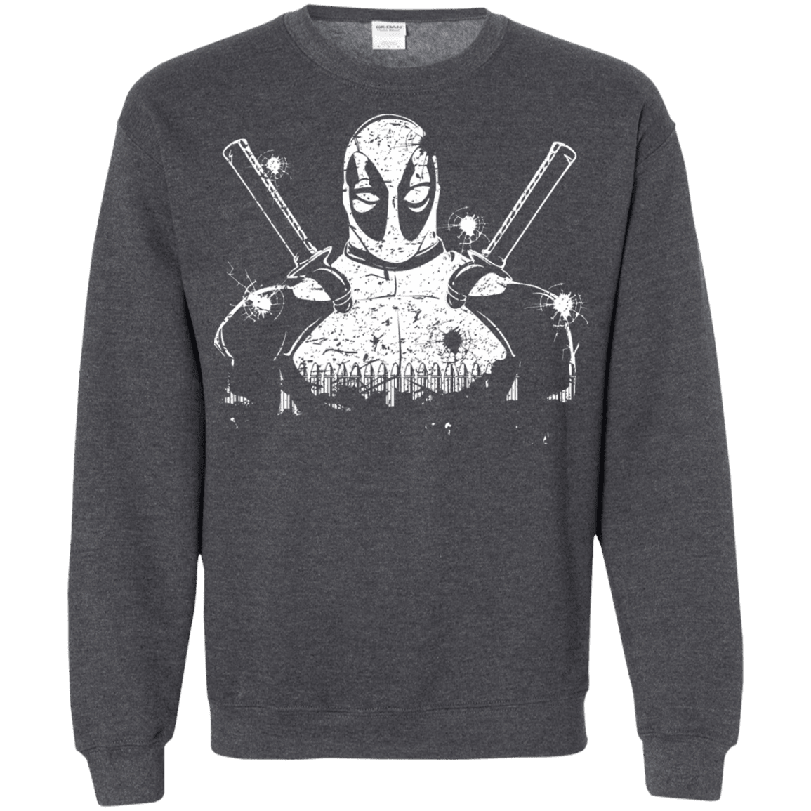 Sweatshirts Dark Heather / S Shadow of Mercenary Crewneck Sweatshirt