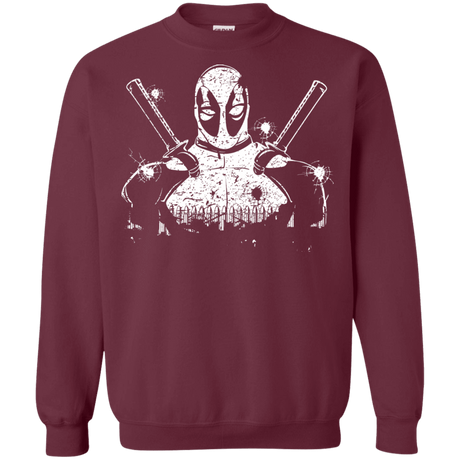 Sweatshirts Maroon / S Shadow of Mercenary Crewneck Sweatshirt