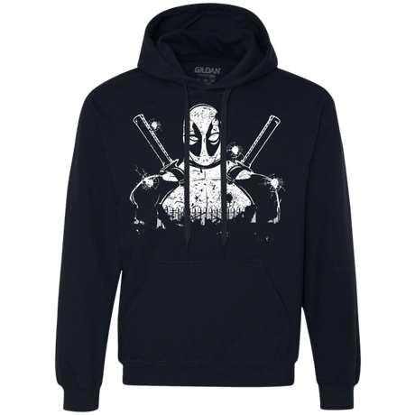 Sweatshirts Navy / S Shadow of Mercenary Premium Fleece Hoodie