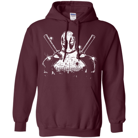 Sweatshirts Maroon / S Shadow of Mercenary Pullover Hoodie