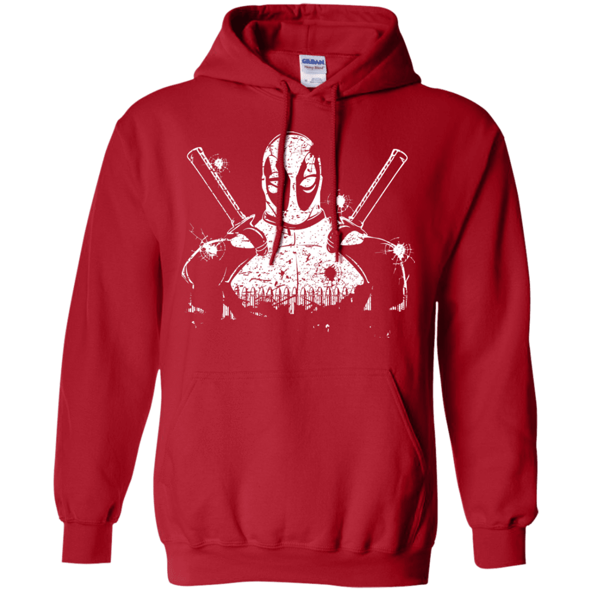 Sweatshirts Red / S Shadow of Mercenary Pullover Hoodie