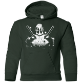Sweatshirts Forest Green / YS Shadow of Mercenary Youth Hoodie