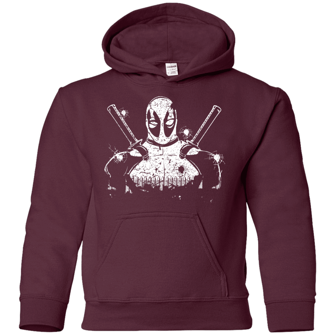 Sweatshirts Maroon / YS Shadow of Mercenary Youth Hoodie