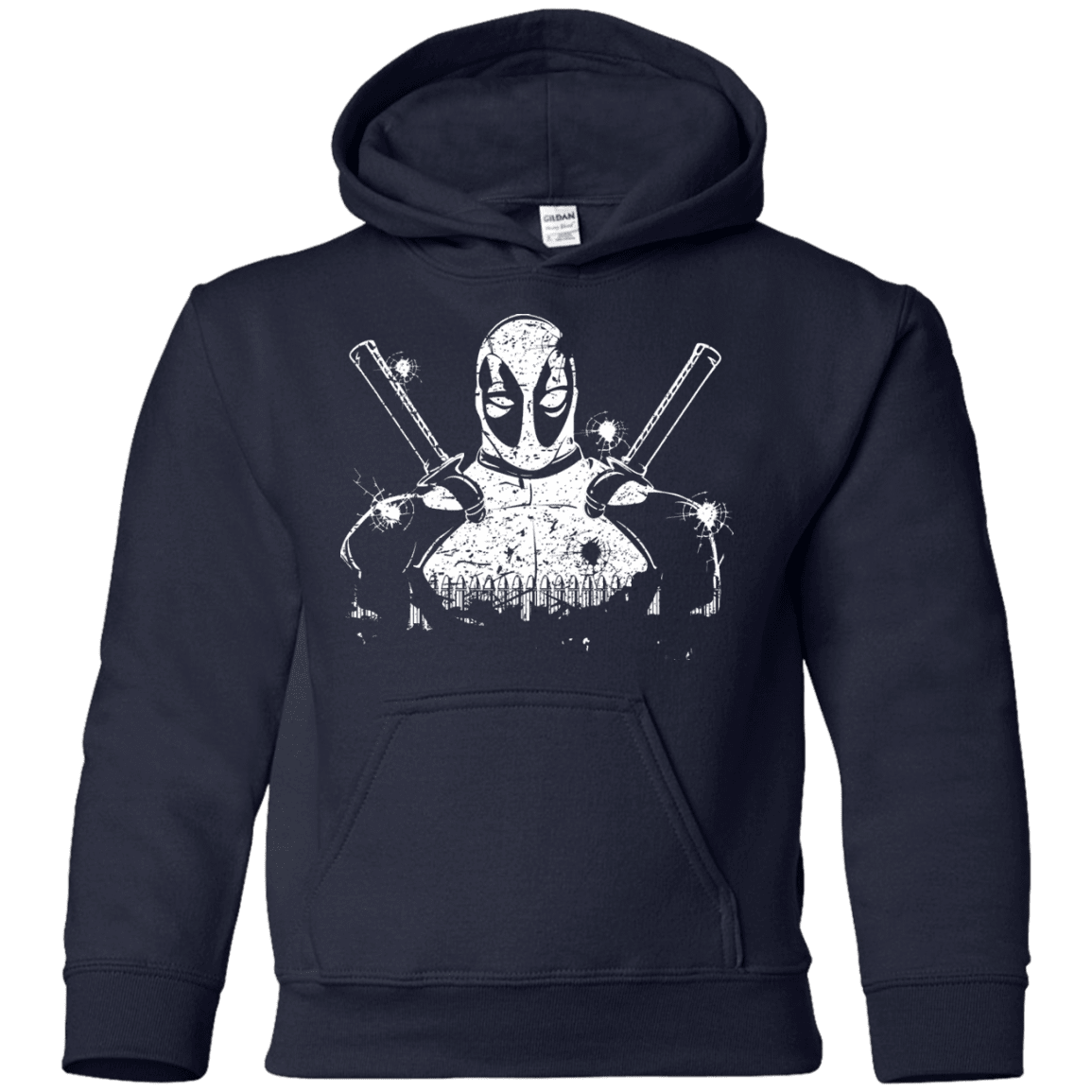 Sweatshirts Navy / YS Shadow of Mercenary Youth Hoodie