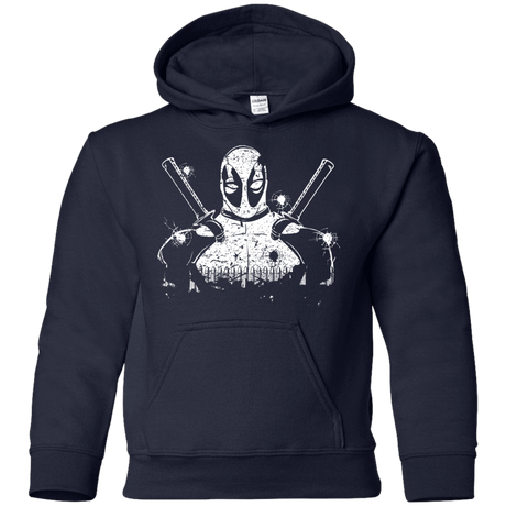 Sweatshirts Navy / YS Shadow of Mercenary Youth Hoodie