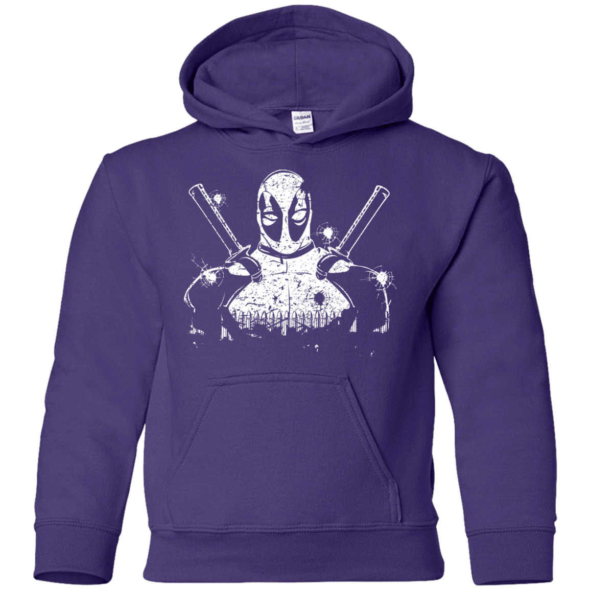Sweatshirts Purple / YS Shadow of Mercenary Youth Hoodie
