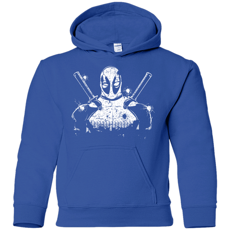 Sweatshirts Royal / YS Shadow of Mercenary Youth Hoodie