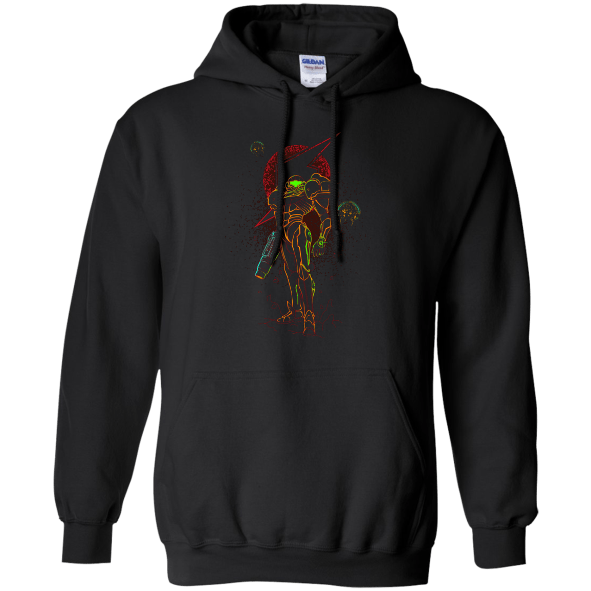 Sweatshirts Black / Small Shadow of the Bounty Hunter Pullover Hoodie