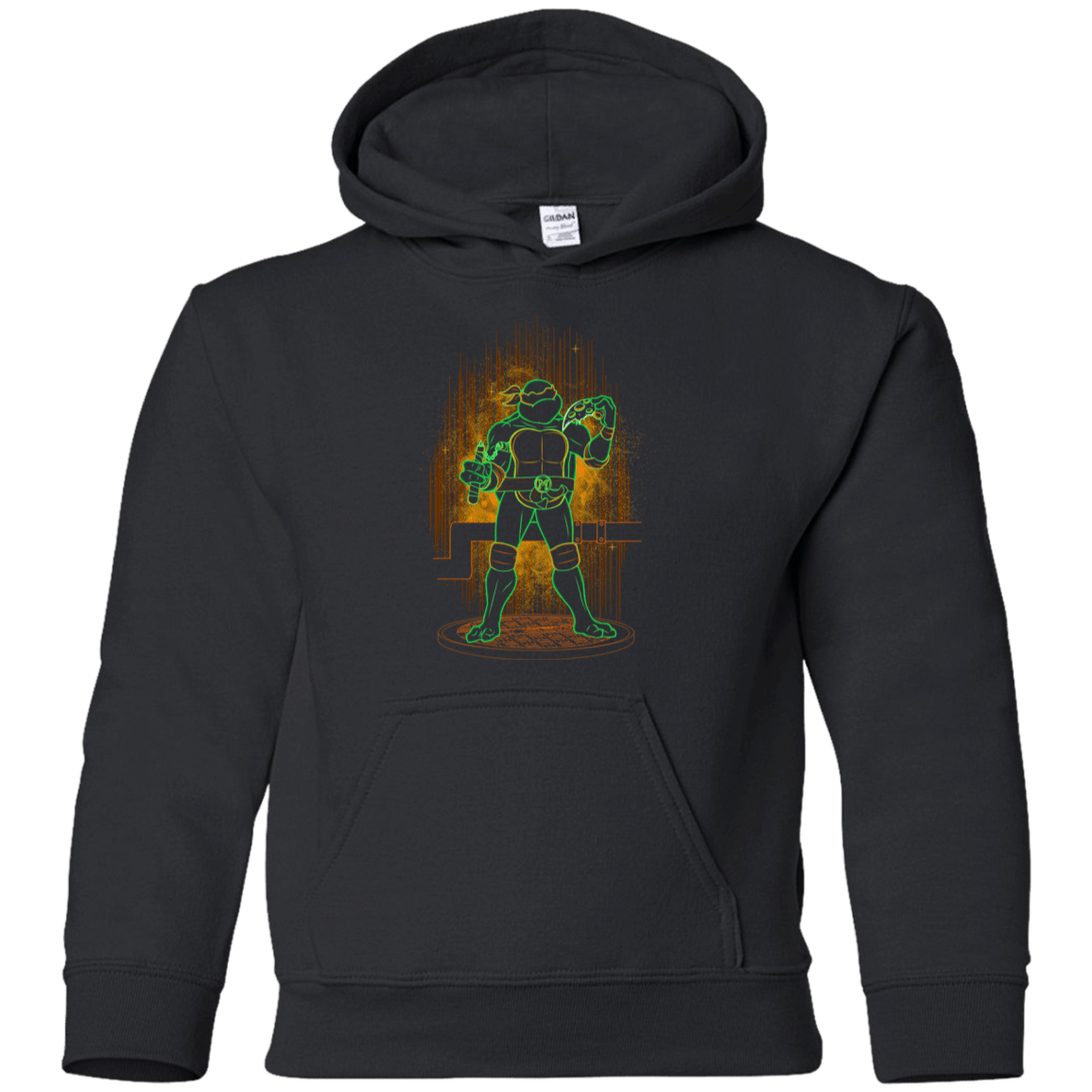 Sweatshirts Black / YS Shadow of the Orange Mutant Youth Hoodie