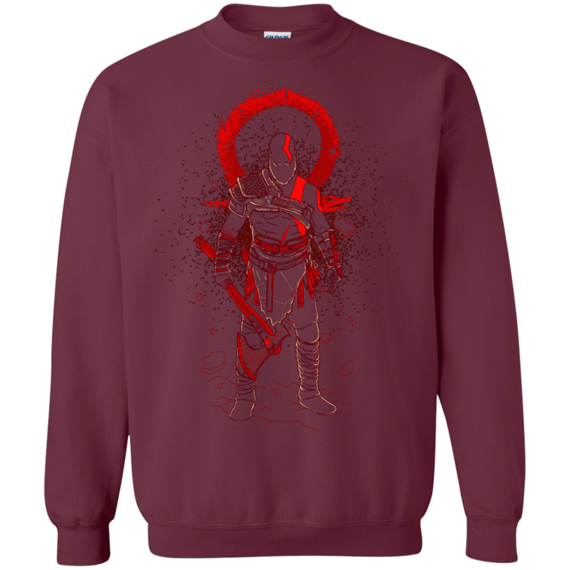 Sweatshirts Maroon / S SHADOW OF WAR Crewneck Sweatshirt