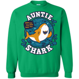 Sweatshirts Irish Green / S Shark Family Trazo - Auntie Crewneck Sweatshirt