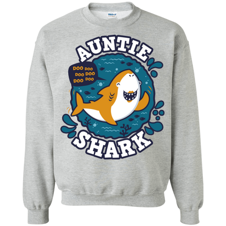 Sweatshirts Sport Grey / S Shark Family Trazo - Auntie Crewneck Sweatshirt