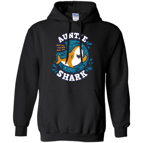 Sweatshirts Black / S Shark Family Trazo - Auntie Pullover Hoodie