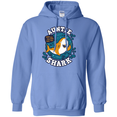 Sweatshirts Carolina Blue / S Shark Family Trazo - Auntie Pullover Hoodie