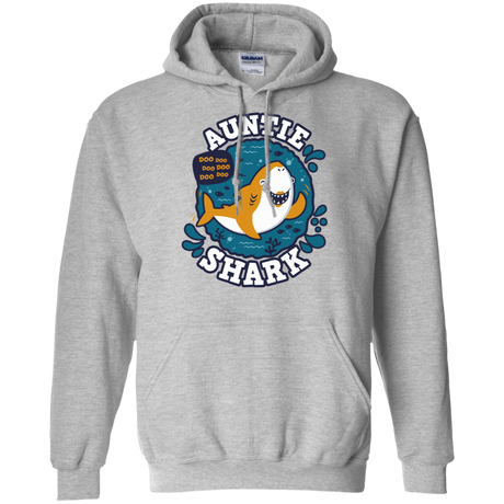 Sweatshirts Sport Grey / S Shark Family Trazo - Auntie Pullover Hoodie