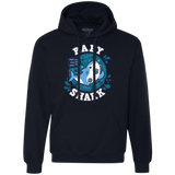 Sweatshirts Navy / S Shark Family trazo - Baby Boy chupete Premium Fleece Hoodie